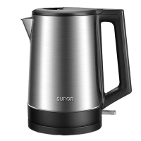 苏泊尔(SUPOR)电水壶 大容量1.7L/升大功率快速烧水大口径方便清洗 304不锈钢防干烧电水壶SW-17T03A