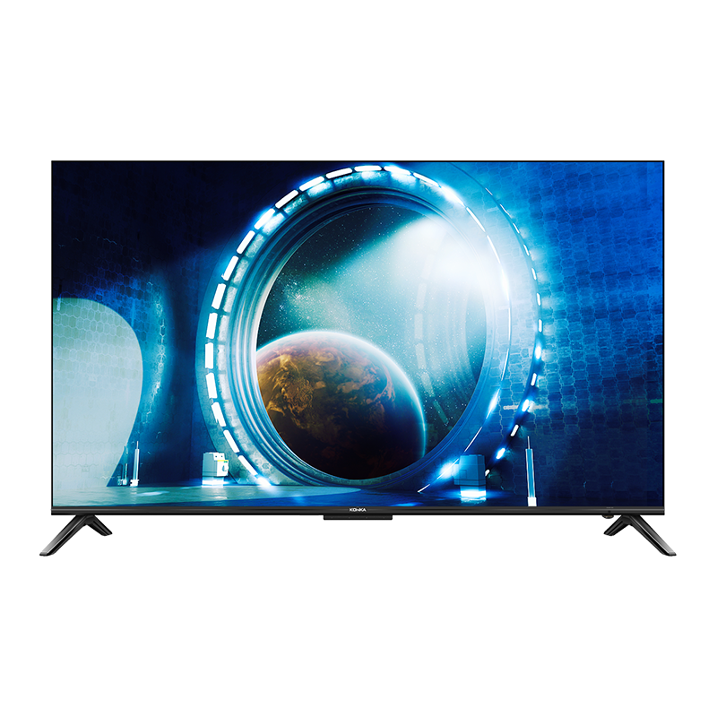 康佳电视 50E8 50英寸 4K超高清超薄全面屏 2+32GB 智慧屏 云游戏 远场语音声控 智能教育液晶平板电视机