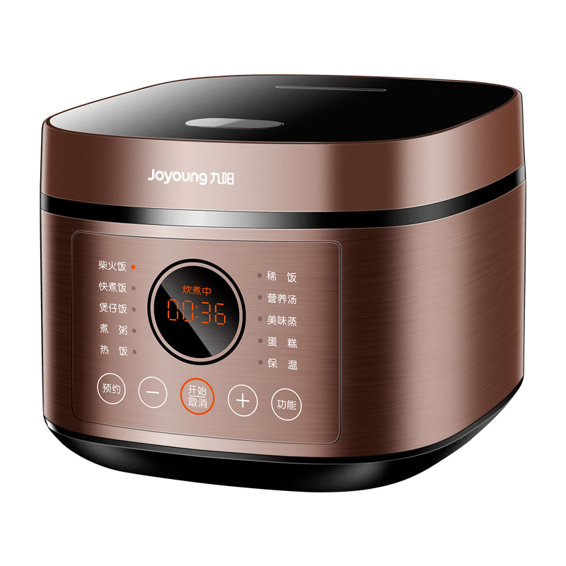 九阳(Joyoung) 电饭煲 电饭锅 4L大容量 智能预约多功能大功率 金属机身 不粘内胆F-40FY819