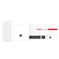新华三(H3C) BH3004-C WiFi6千兆智能家居组网套装全屋覆盖分布式路由(BR1008L-HP+BA3000L*4)