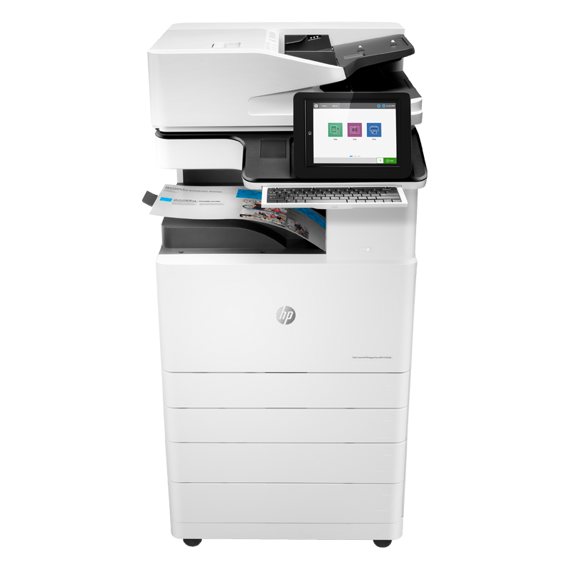 惠普(HP)MFP E78330z 彩色激光A3复合机附加2000页纸盒 及小册子装订器 上门安装 一年原厂上门服务