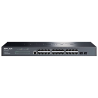TP-LINK TL-SG3226 二层网管24口全千兆网络交换机以太网管理带光口企业级商用办公酒店宾馆网吧组网