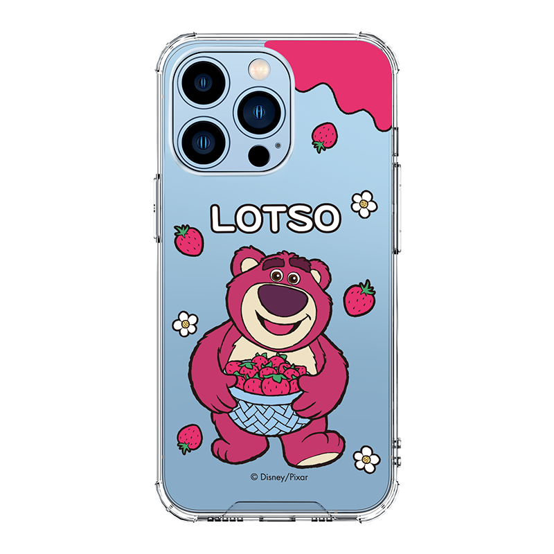 优加迪士尼草莓熊适用于苹果13手机壳防摔超薄12promax透明软壳12pro卡通可爱iPhone13promax保护套