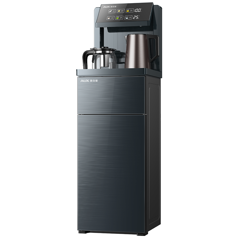 AUX/奥克斯茶吧机家用多功能下置式水桶客厅全自动饮水机冰温热豪华款
