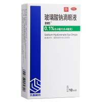 润怡 玻璃酸钠滴眼液 0.1%(0.4ml:0.4mg)*10支/盒 干眼症 缓解干眼症状