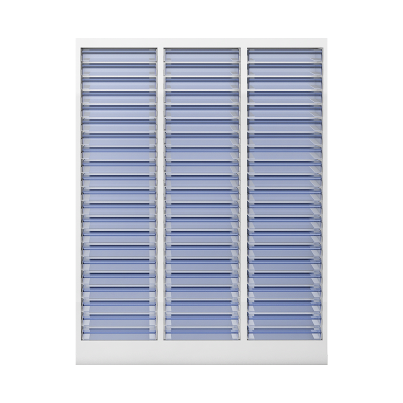 尔迈 A4文件柜A4纸柜效率柜抽屉式文件柜档案归类整理柜单据资料存储柜铁皮柜零件柜 小63抽 无门