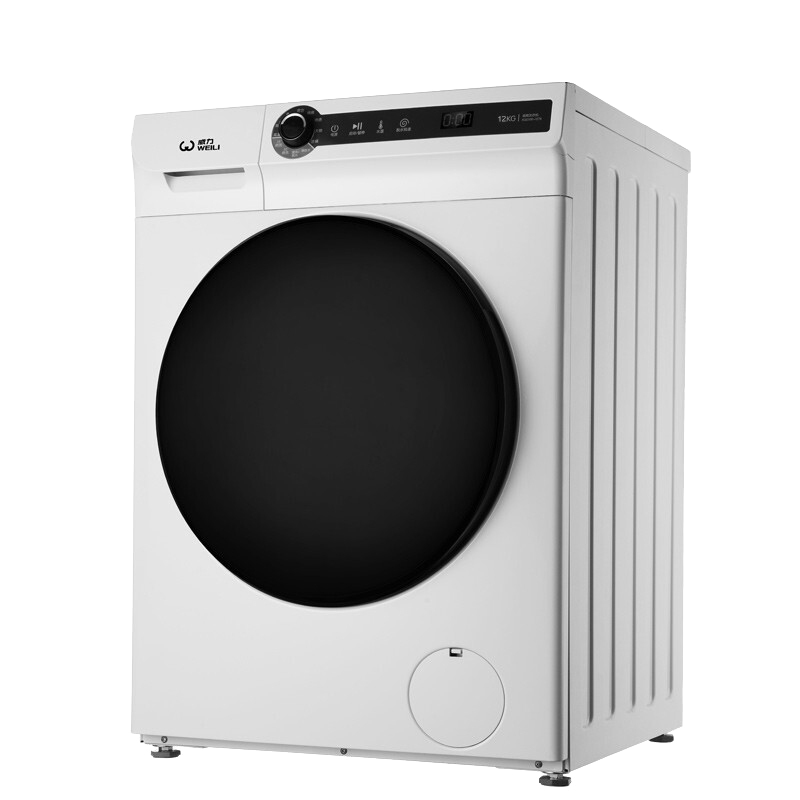 威力(WEILI)12公斤kg大容量变频全自动滚筒洗衣机 蒸汽除菌洗 高温筒自洁 一级能效XQG120-1478DPX