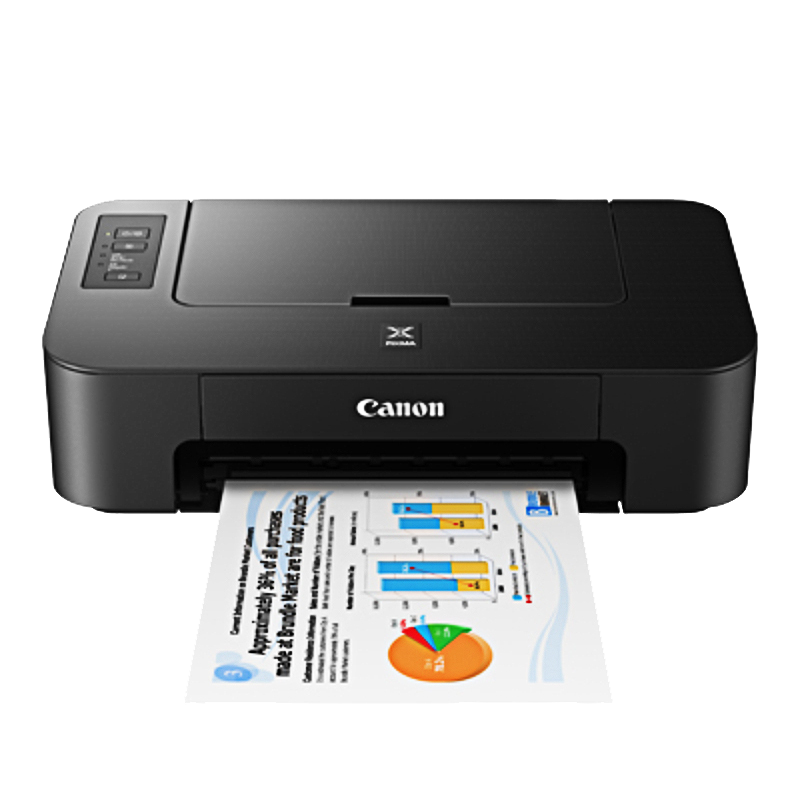 佳能(Canon)TS208打印机家用办公彩色喷墨无边距照片小型文档迷你家庭办公打印 套餐3