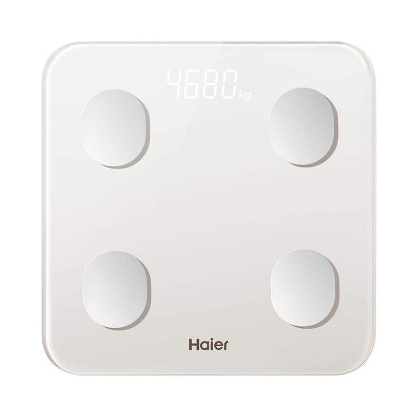 海尔体重秤家用精准耐用高精度充电款人体智能电子秤称体重