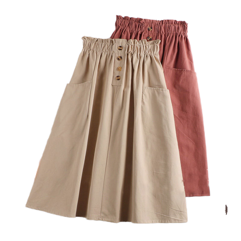 秋壳半身裙女夏季洋气2022新款直筒宽松高腰百搭中长款a字阔腿裙