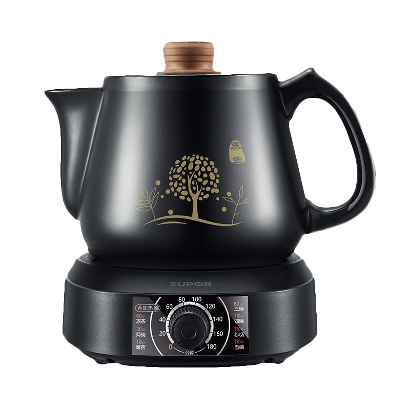 苏泊尔(SUPOR)养生壶3L/升大容量中药煲全自动分体式 智能文武火变频熬药电砂锅电煎中医药煎药壶SW-30Y06