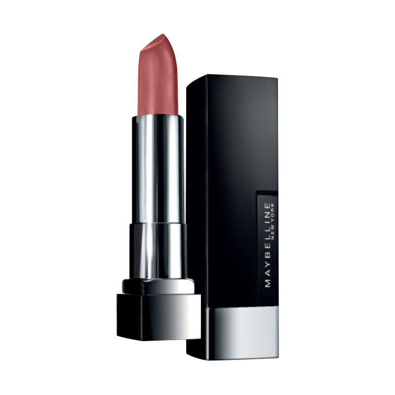 美宝莲 绝色持久唇膏 丝绒哑光 503 3.9g 肉桂豆沙 黑魔方口红滋润丝绒豆沙色哑光唇膏女正品持久