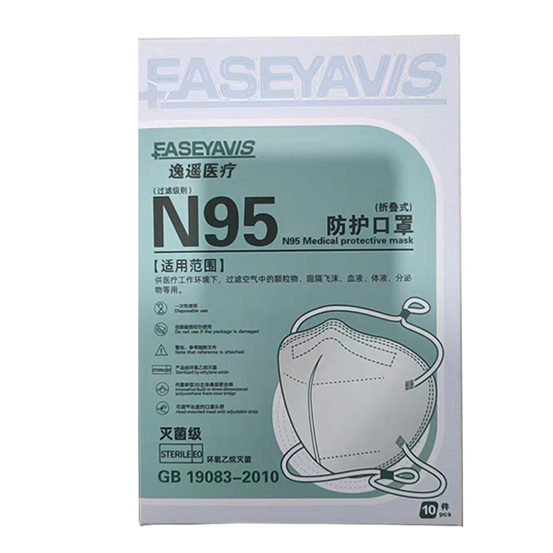 逸遥头戴式N95口罩