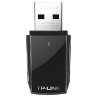 TP-LINK TL-WDN5200免驱版 小巧迷你USB无线网卡AC650兆双频5G电脑笔记本台式机wifi接收扩展器