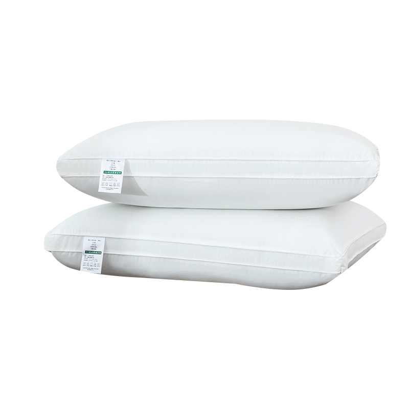 依朴 60支纯白色酒店纯棉枕芯护颈椎中枕47*74cm/只