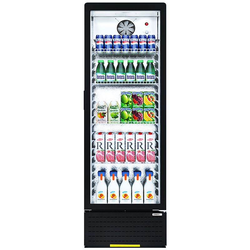 星星(XINGX)LSC-310FYPE 291升风直冷商用冷藏展示柜 单门饮料啤酒冷柜办公室展示柜品质升级无灯箱