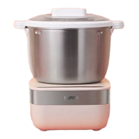 苏泊尔 (SUPOR)和面机面条机全自动5L/升大容量家用揉面家用小型搅面 发酵醒面搅面多功能和面机樱花粉SHM01