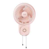 澳柯玛(AUCMA)壁扇FB-18J227壁挂循环扇家用办公宿舍低音低噪电扇厨房免打孔墙壁扇挂壁式遥控电风扇机械款