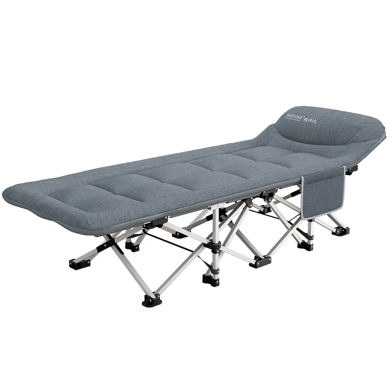 瑞仕达折叠床单人办公室午休躺椅家用便携陪护小床行军床午睡神器