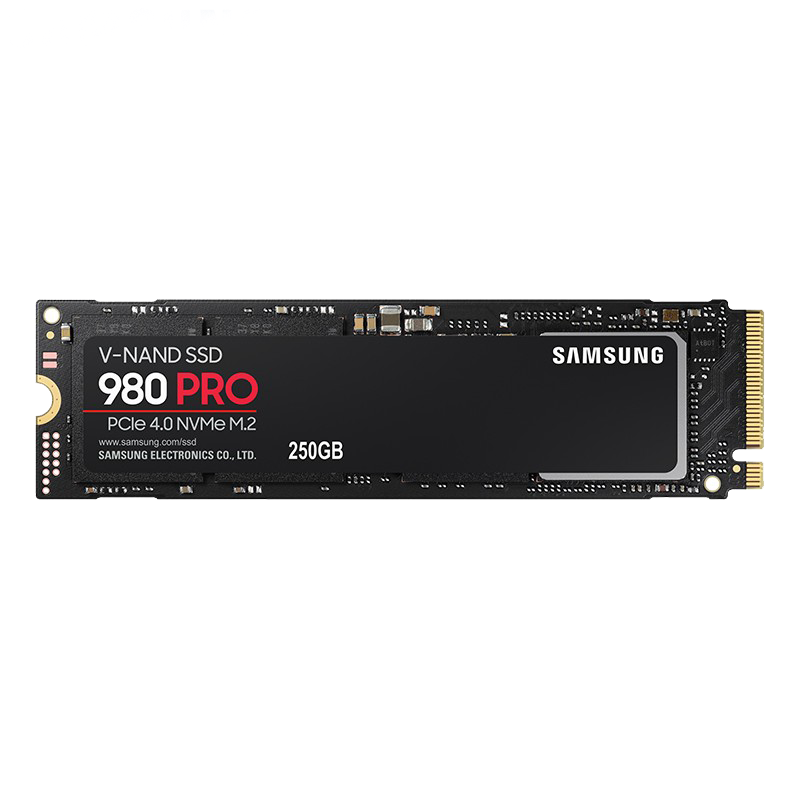 三星 SAMSUNG 250GB SSD固态硬盘 M.2接口(NVMe协议PCIe 4.0 x4) 980 PRO (MZ-V8P250BW)