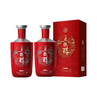 五粮浓香五粮醇·红装50度500mL*2瓶浓香型白酒(新老包装随机发)