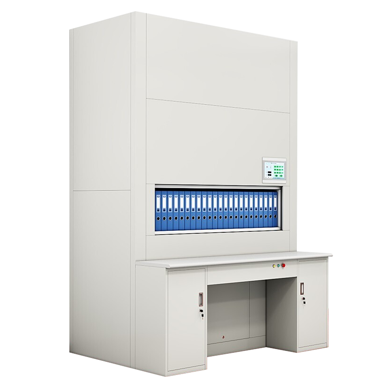 DXBG智能档案回转柜全自动选层密集柜可升降文件柜自选层档案柜定位到层