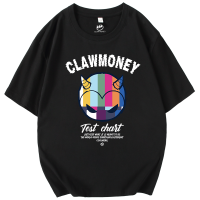 Claw money短袖t恤男潮流青少年潮牌半袖ins宽松纯棉学生圆领体恤