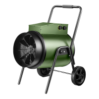 先锋电热暖风机工业取暖器大功率电暖器养殖大棚工地热风机烘干机