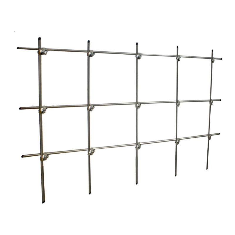 尔迈 高校实验室网架通风柜通风橱网架合成架蒸馏架不锈钢材质实验仪器固定架 1.8m