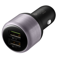 华为原装车充/车载充电器快充适用于P9/10/Mate9/10/V9/V8/8/9系列等通用一拖二快充点烟器