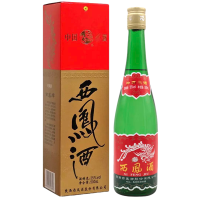 老酒 西凤酒 55度 绿瓶 西凤 凤香型 1瓶1盒装 2018年 500mlx6瓶