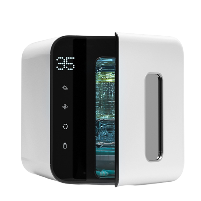 黄金蛋婴儿宝宝专用奶瓶消毒柜带烘干二合一家用机小型紫8016_22L旗舰版调奶器