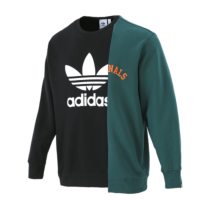 Adidas阿迪达斯三叶草卫衣男2022新款圆领运动服休闲套头衫HC0379