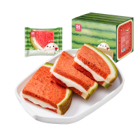 苏宁宜品a1西瓜吐司480g*2箱蛋糕早餐代餐食品儿童手撕小口袋面包火龙果哈密瓜网红零食小吃点心礼包