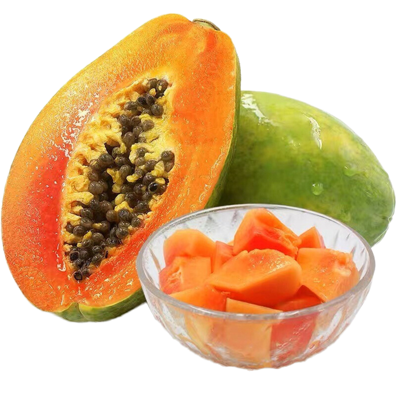 木瓜红心牛奶木瓜5斤新鲜水果当季孕妇水果广西特产红心木瓜冰糖木瓜