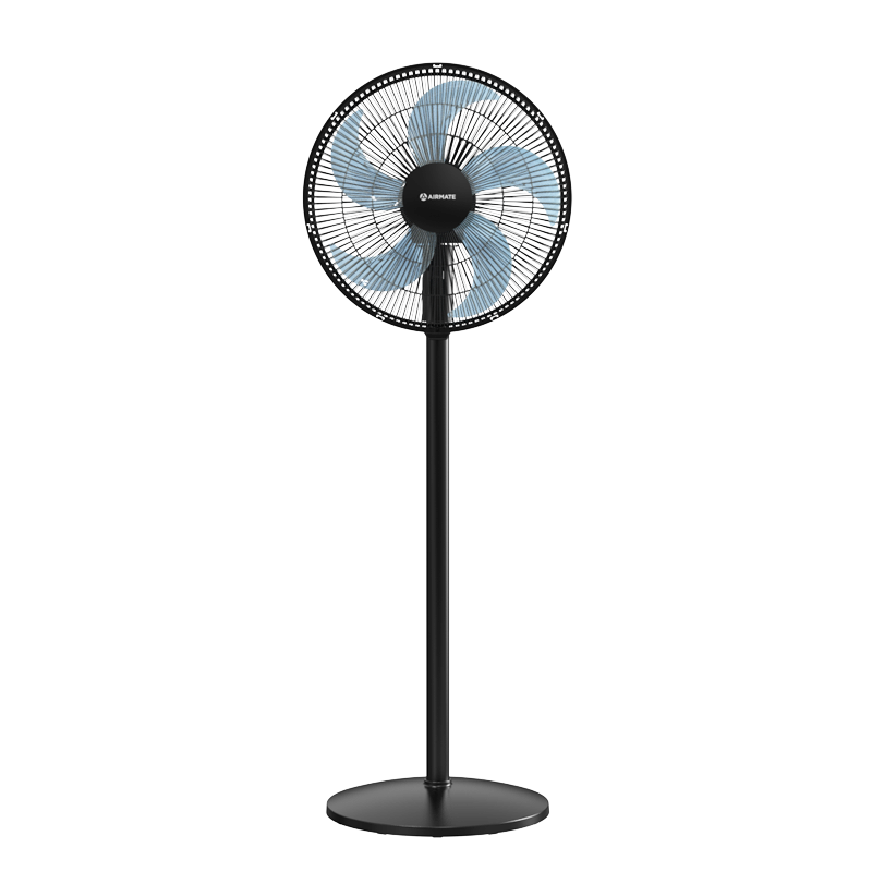 艾美特(Airmate)电风扇落地扇五叶摇头定时遥控风扇宿舍节能省电办公室大风量客厅座地扇FS40-R55