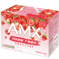 苏宁宜品自营 伊利 安慕希AMX丹东草莓奶昔风味酸奶230g*10瓶/箱