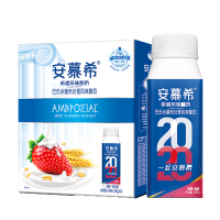 苏宁宜品自营 伊利 安慕希希腊风味酸奶 草莓+燕麦口味 200g*10盒