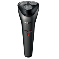 [备件库商品]飞利浦(Philips)电动剃须刀 S1203/02旋转式三刀头充电式男士刮胡刀 快速干净剃须全身水洗