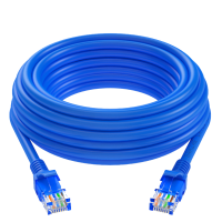 华宇义博 CAT6千兆网络家用装修电脑宽带 六类网线 非屏蔽八芯双绞连接线 成品跳线 5米 条 (1)条