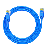 华宇义博 CAT6千兆网络家用装修电脑宽带 六类网线 非屏蔽八芯双绞连接线 成品跳线 2米 条 (1)条