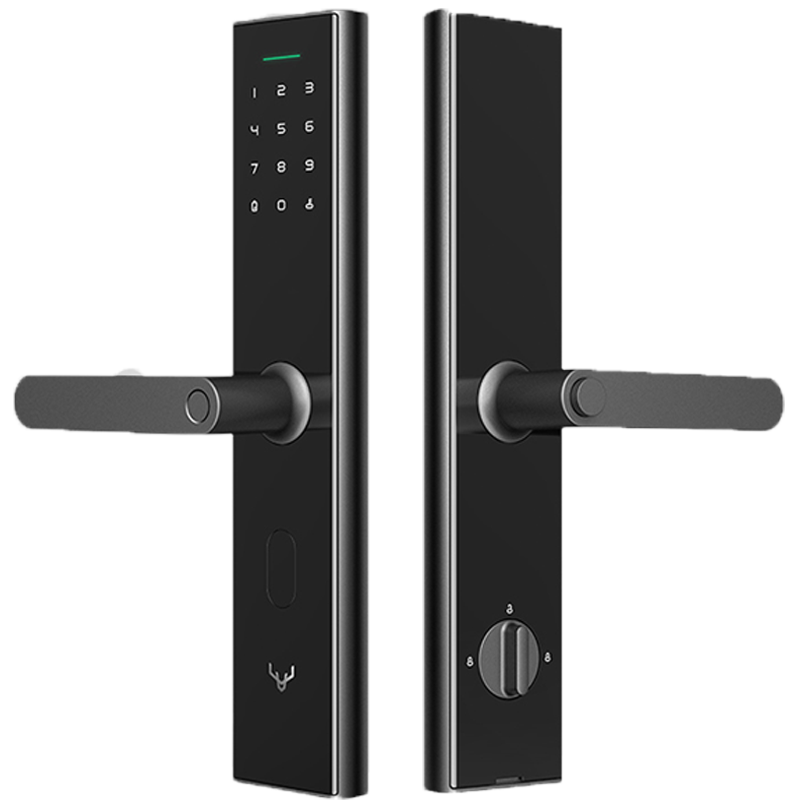 [直播专享]鹿客(loock)指纹锁 Classic2 黑色 家用指纹锁防盗门智能门锁 防小黑盒电子锁密码锁