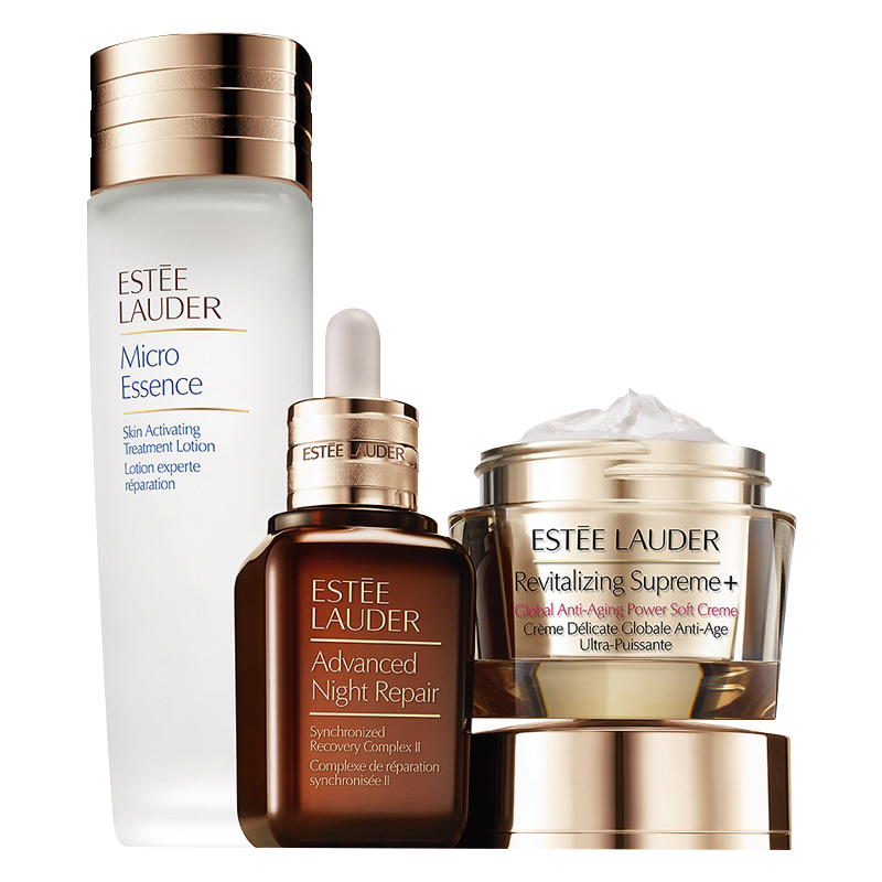 [熟龄抗老]雅诗兰黛原生液套装 多效抗老六件套装(原生液+小棕瓶精华+智妍面霜)护肤套装