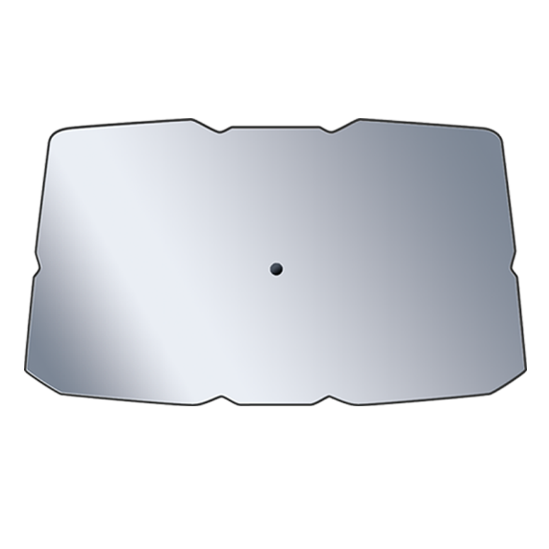 [航空铝中号 送收纳袋 侧窗2片]汽车遮阳帘防晒隔热前挡风玻璃车载遮阳板车用遮光伞自动伸缩