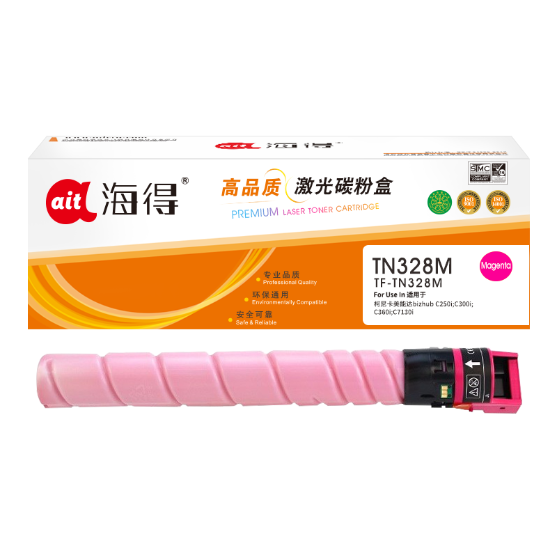 海得TN-328粉盒TF-TN328M粉盒红色适用柯尼卡美能达bizhub C250i C300i C360i