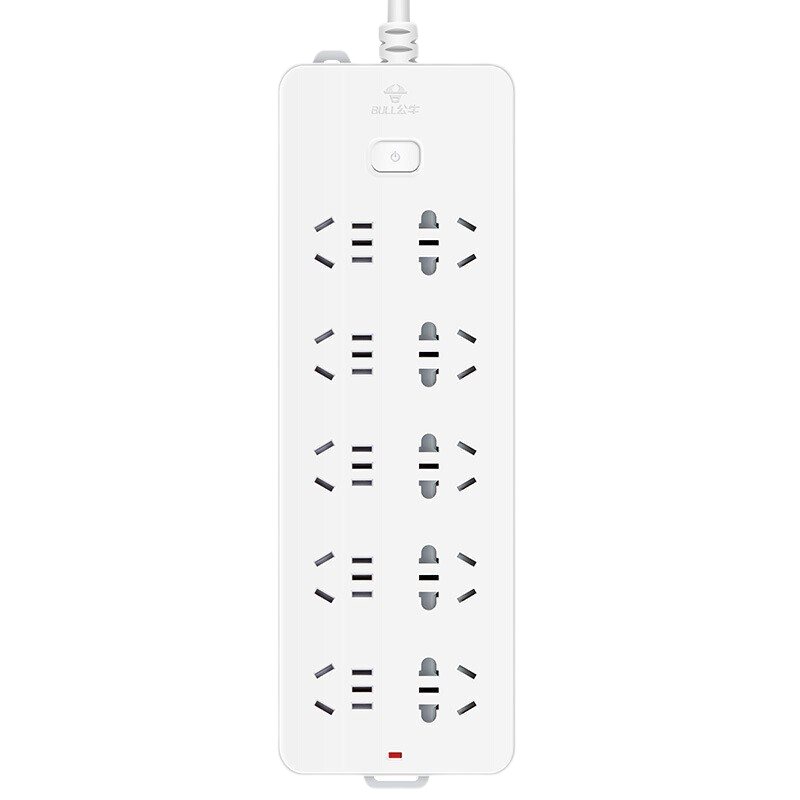 公牛(BULL) GN-218 插排10孔 3米