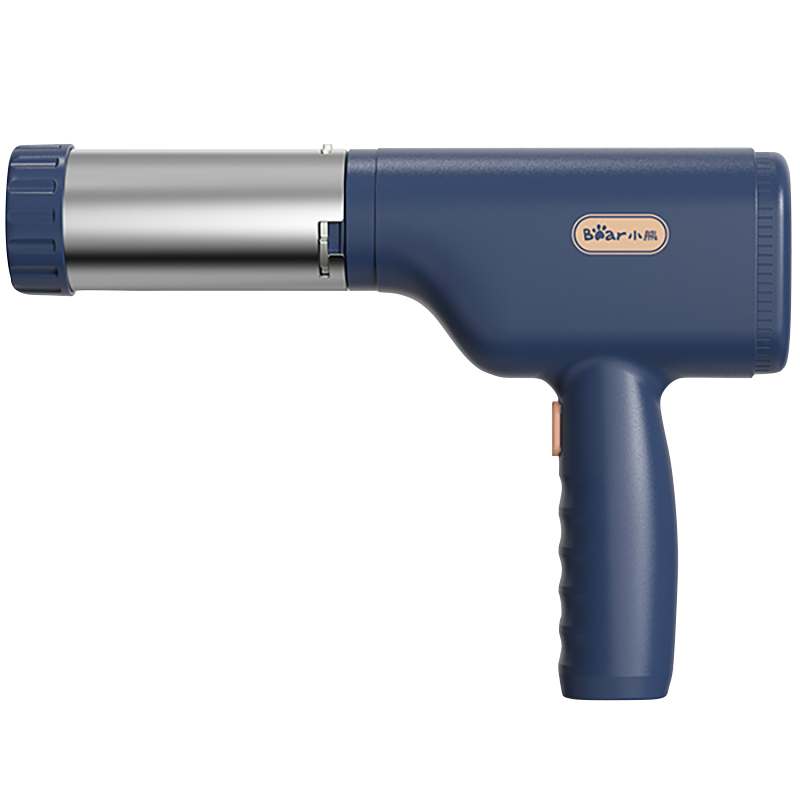 小熊(Bear)面条机家用电动压面机便携无线小型面条枪1-2人用饸烙面机打面机深蓝色YMJ-A01V1