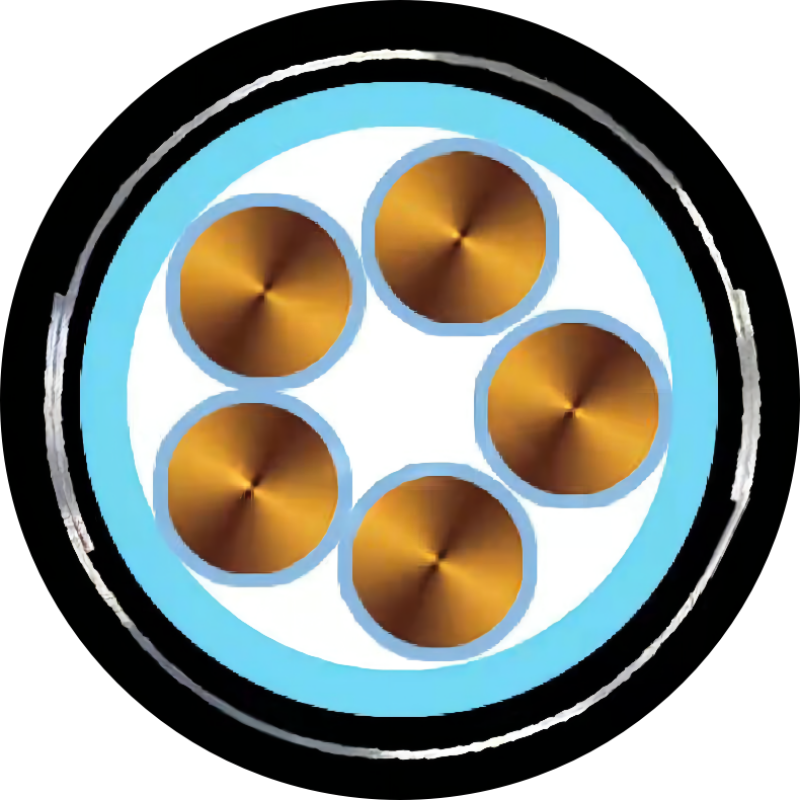 希飞牌 ZR-YJV22-0.6/1KV-5*150mm² 钢带铠装铜芯阻燃低压电缆 元/米 联系客服 定制商品