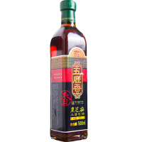 [中华特色]河北供销馆 五鹿香 黑芝麻小磨香油500ml(3件8折) 中华老字号大名府香油 河北邯郸特产 华北
