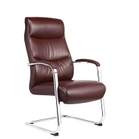 宏绮家具(HQ)办公椅 职员皮面员工椅 家用电脑弓形椅 人体工学椅 高背 550*...